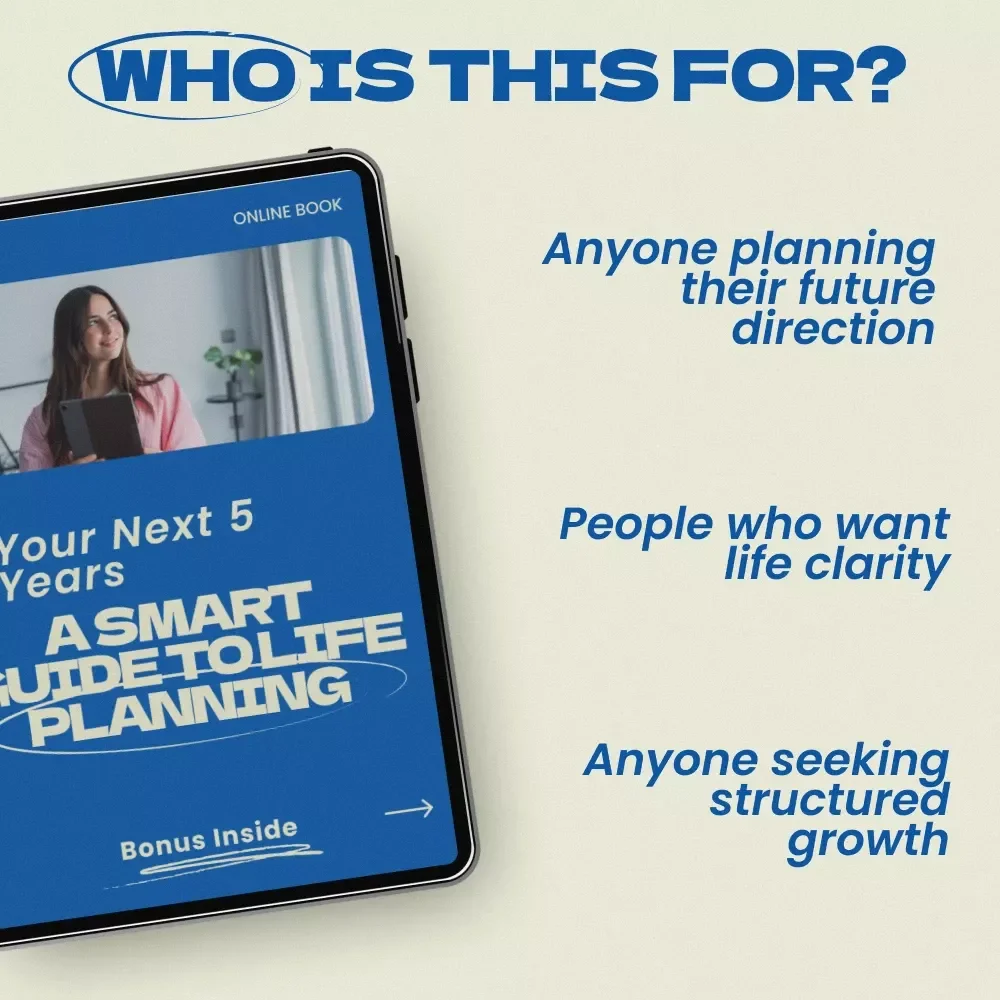Your Next 5 Years: A Smart Guide to Life Planning — Practical eBook on how to plan your life for the next 5 years | 5-Year Goal Planner, Personal Growth Roadmap, Life Strategy Guide