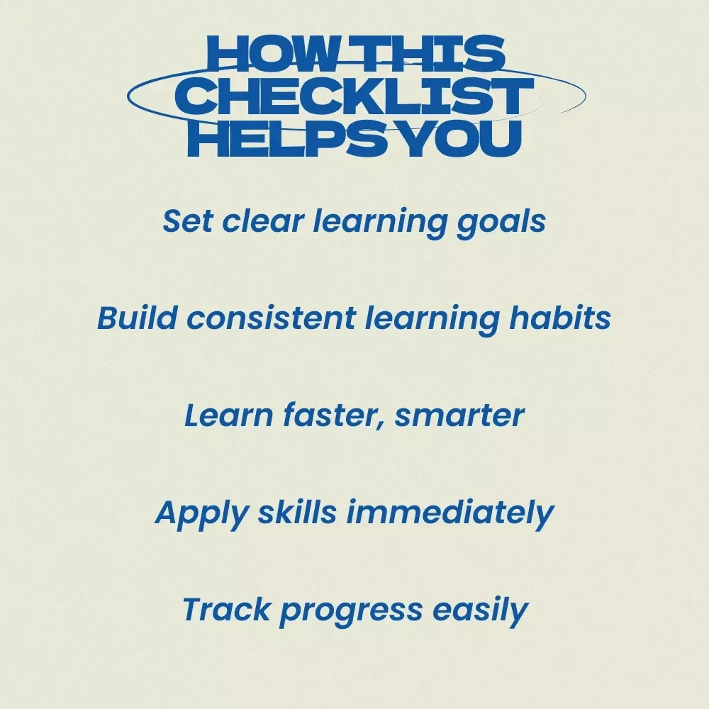 Lifelong Learning for Your Career: A Practical Checklist – How to Embrace Lifelong Learning for Your Career, Career Growth Digital Download, Professional Development Checklist