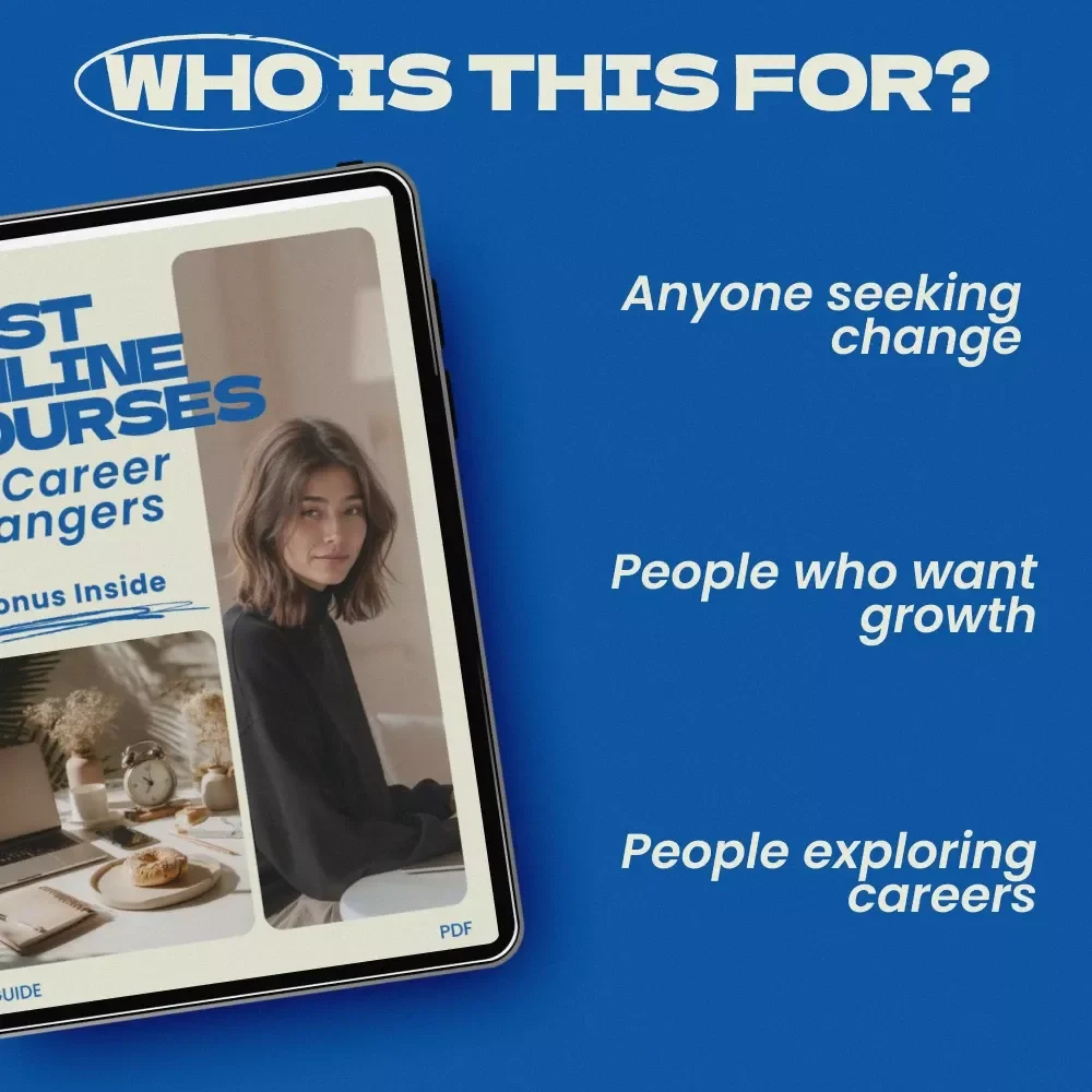 Best Online Courses for Career Changers – Complete Guide to Choosing the Best Online Courses for Career Changers, Skill Transition Blueprint, AI Learning Tools & Career Switch Action Plan
