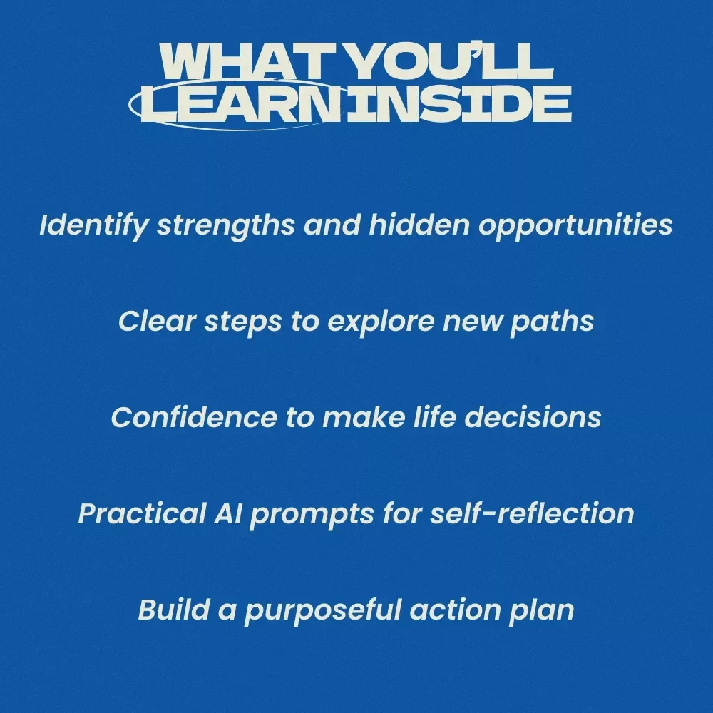 Finding Your Path When the Future Feels Lost — Practical Guide for What to Do When You Are Completely Lost About Your Future | Self-Discovery, Life Direction & AI Reflection Workbook