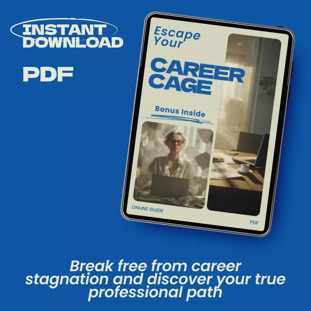 Escape Your Career Cage – A Practical Guide on how to get off a career path you feel trapped in and Reclaim Your Direction, Purpose, and Professional Freedom