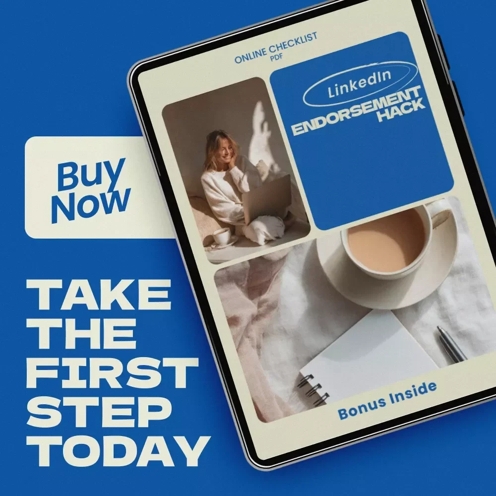 LinkedIn Endorsement Hack Checklist – How to Get Endorsed on LinkedIn, Personal Branding & Networking Growth Guide for Professionals, Career Visibility Digital Download