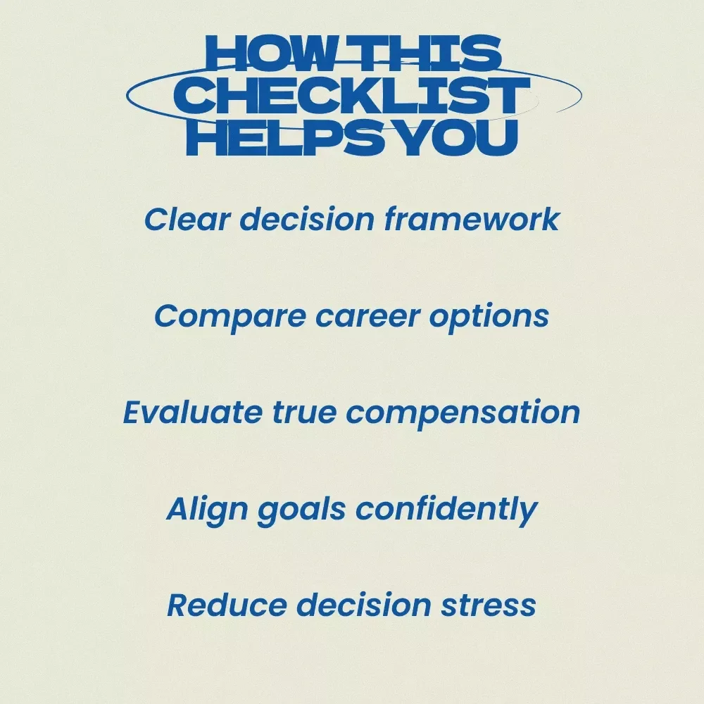 Choosing Between a Promotion and a New Job Checklist – Practical Career Decision Guide for Professionals | how to decide between a promotion and a new job