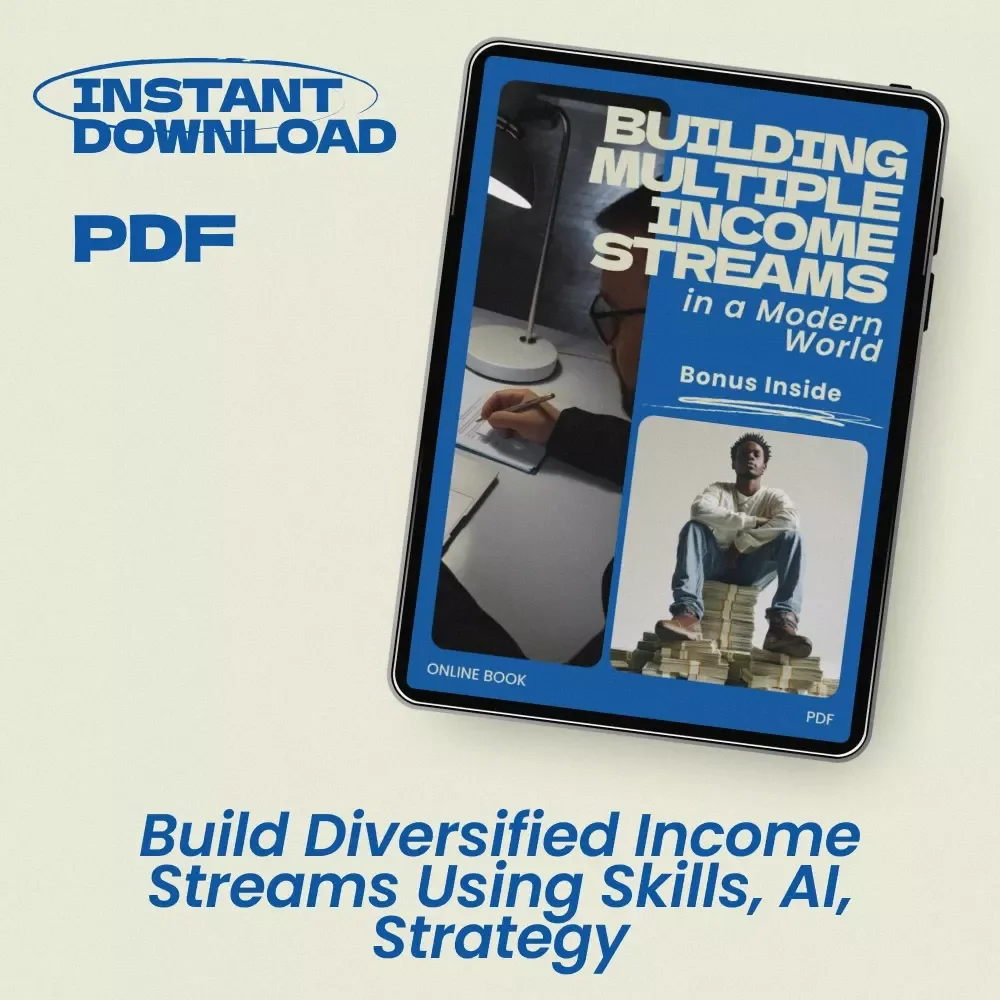 Building Multiple Income Streams in a Modern World, Portfolio Career Strategy eBook, Digital Download for Freelancers, Creators & Professionals