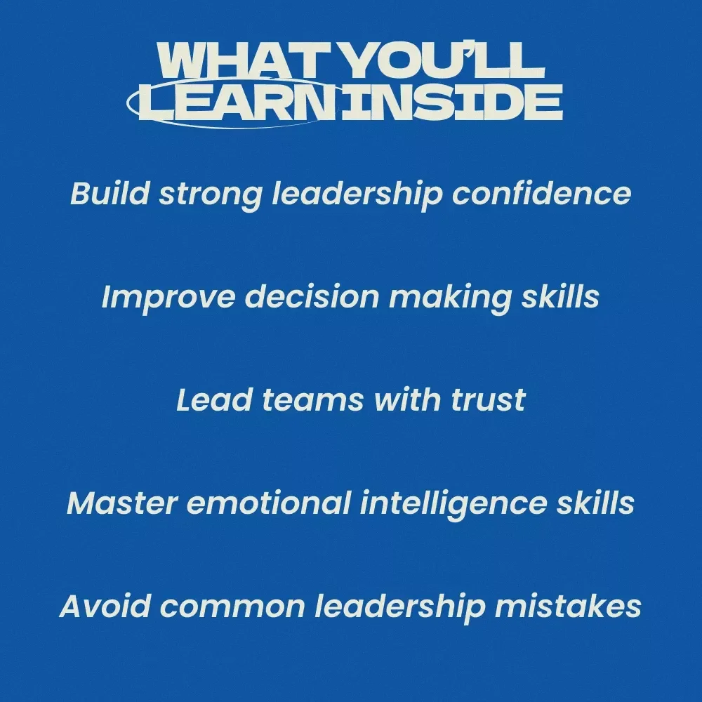 Your Path to Impactful Leadership, Leadership Skills Workbook, Personal Development eBook, Team Leadership & Influence Guide