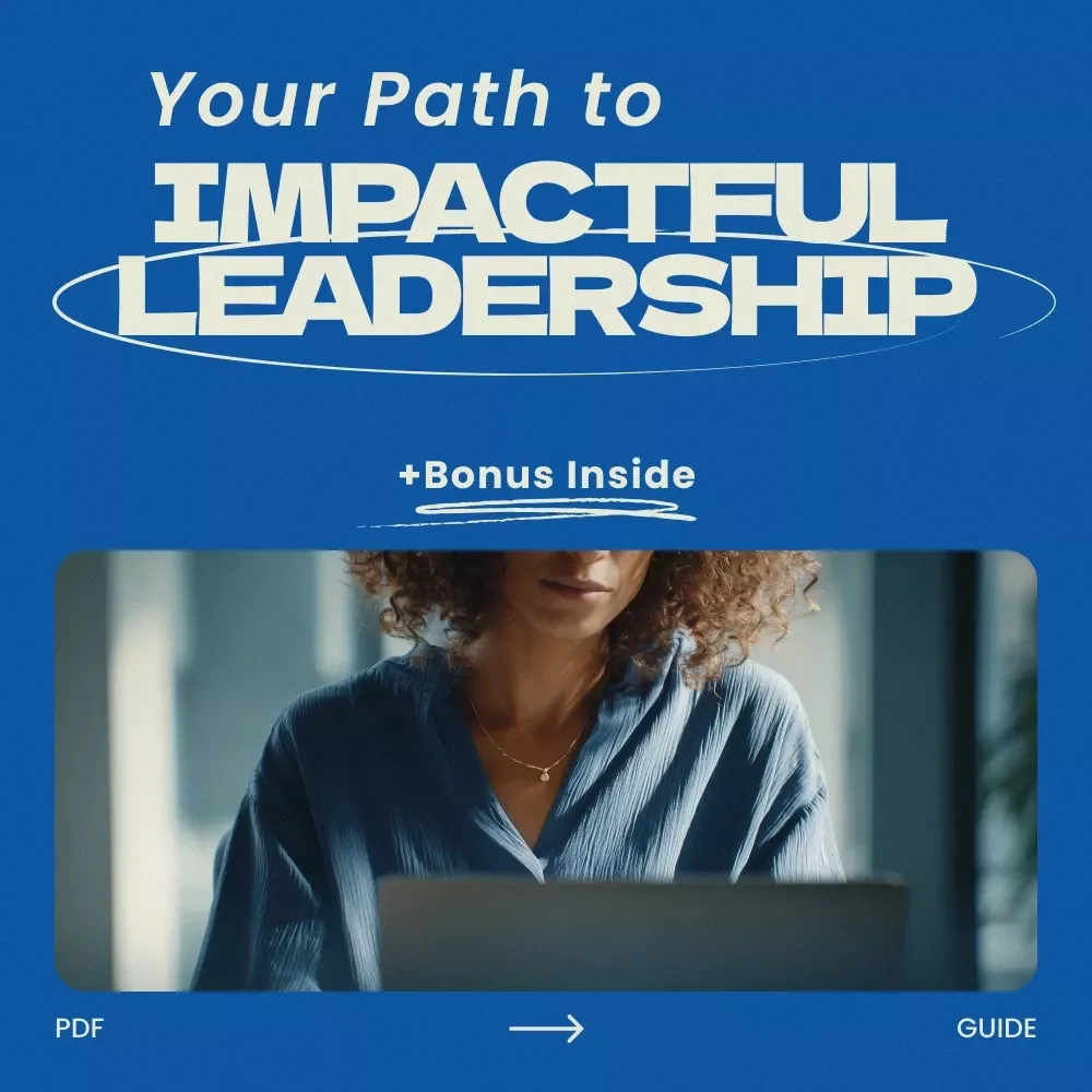 Your Path to Impactful Leadership, Leadership Skills Workbook, Personal Development eBook, Team Leadership & Influence Guide