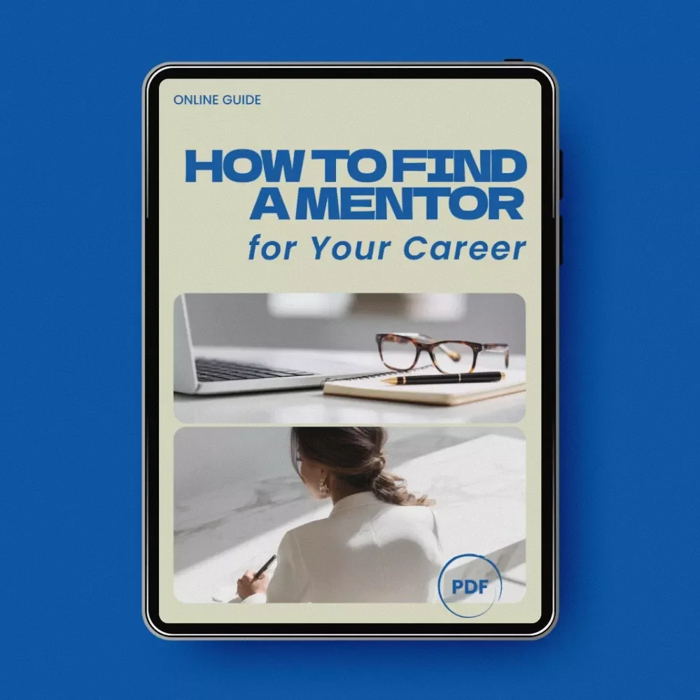 How to Find a Mentor for Your Career – Career Growth Checklist & Professional Guide on how to find a mentor to guide your career path, Mentorship Planning Tool, Career Development Digital Download