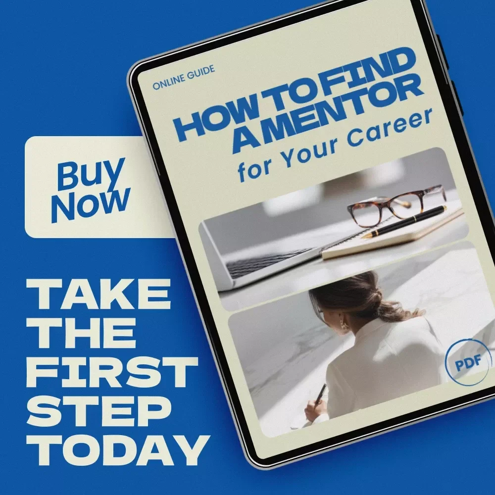 How to Find a Mentor for Your Career – Career Growth Checklist & Professional Guide on how to find a mentor to guide your career path, Mentorship Planning Tool, Career Development Digital Download
