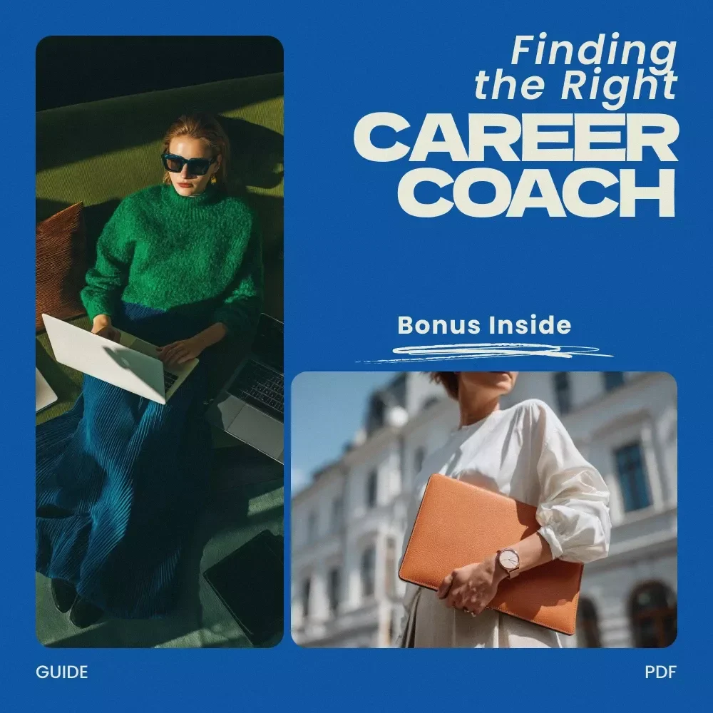 Finding the Right Career Coach Guide – How to Find a Career Coach, Career Clarity Workbook, Job Transition Planning, Digital Download