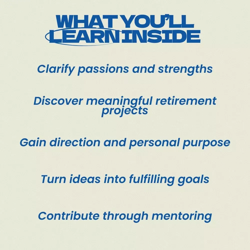 Rediscover Yourself in Retirement – Digital Guide for Finding Purpose & Direction | Practical Workbook on How to Purpose After Retirement | Meaningful Projects, Self-Discovery & Personal Growth