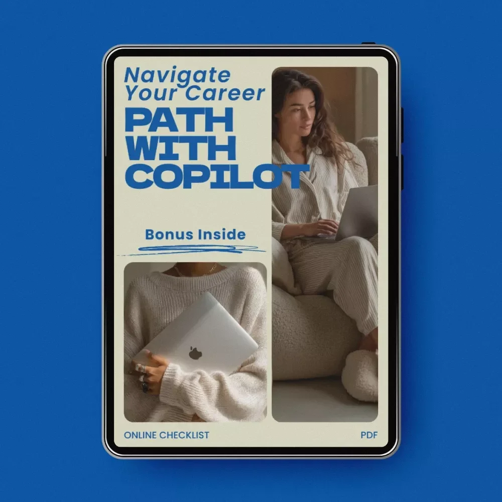 Navigate Your Career Path with Copilot – Career Research Checklist & AI Prompt Guide | how to use copilot for career research | Career Planning Digital Download