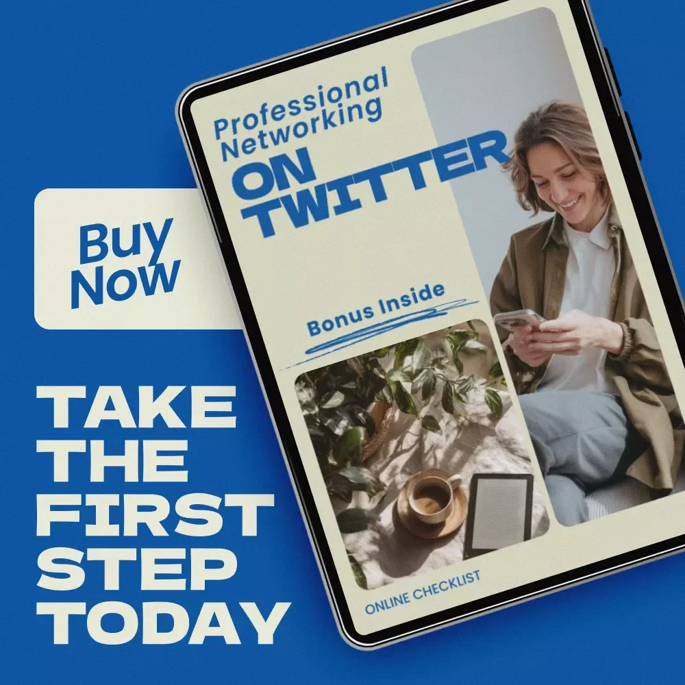 Professional Networking on Twitter Checklist – How to Use Twitter for Professional Networking, Personal Brand Growth, Career Visibility & Industry Connections Digital Download