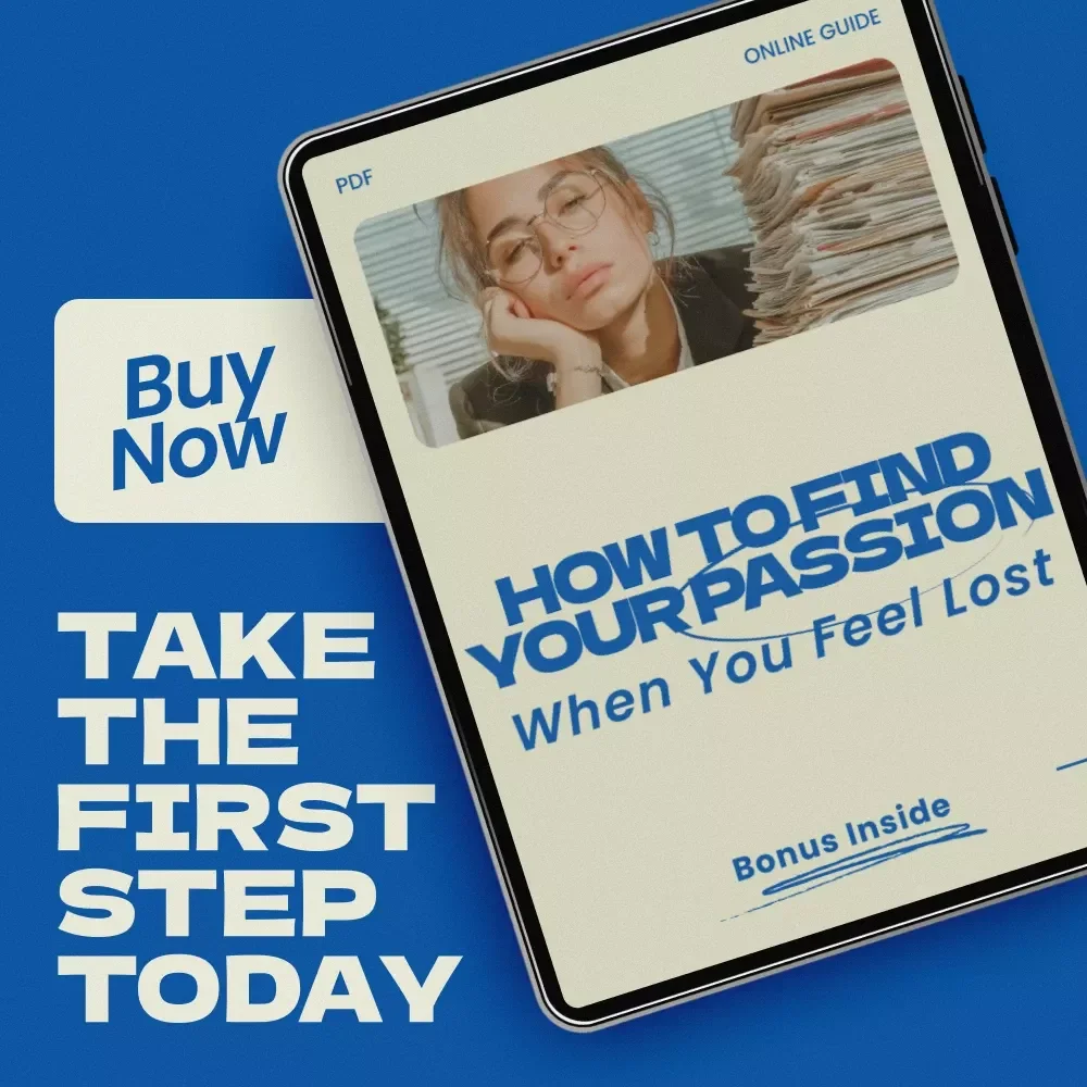 How to Find Your Passion When You Feel Lost Checklist – Printable Self Discovery Guide, Life Direction Workbook, Personal Growth Tool for Anyone Searching “how to find my passion when i feel lost”