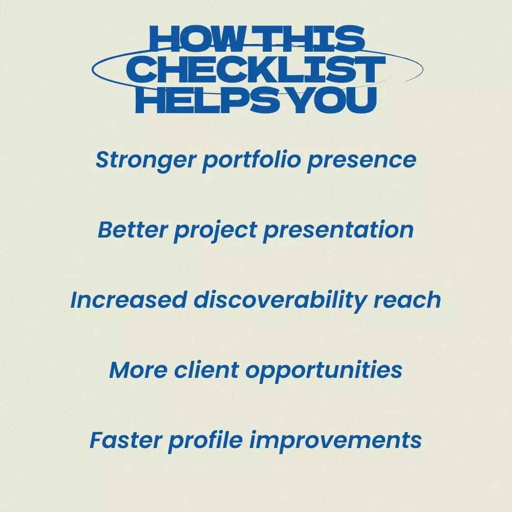 Behance Boost: Quick Wins for a Standout Portfolio – Checklist Guide on how to use behance for creative portfolios, Designer Portfolio Optimization, Creative Career Growth Tool