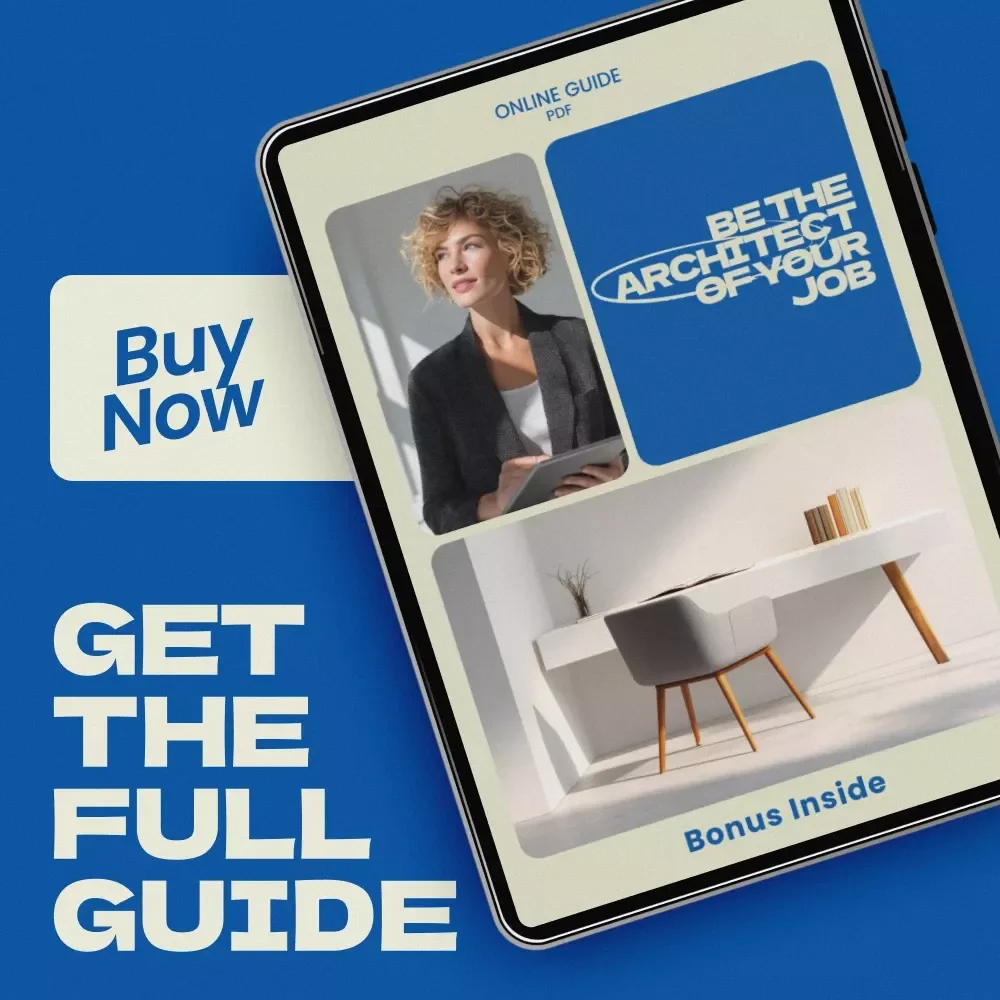 Be the Architect of Your Job — A Practical Guide on how to create your own job, Build Income From Your Skills, and Design a Self-Created Career in the New World of Work