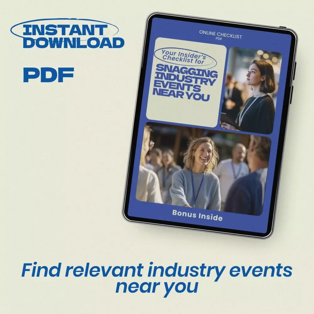 Your Insider’s Checklist for Snagging Industry Events Near You – How to Find Industry Events and Conferences Near You | Networking Event Discovery Guide | Professional Development Checklist