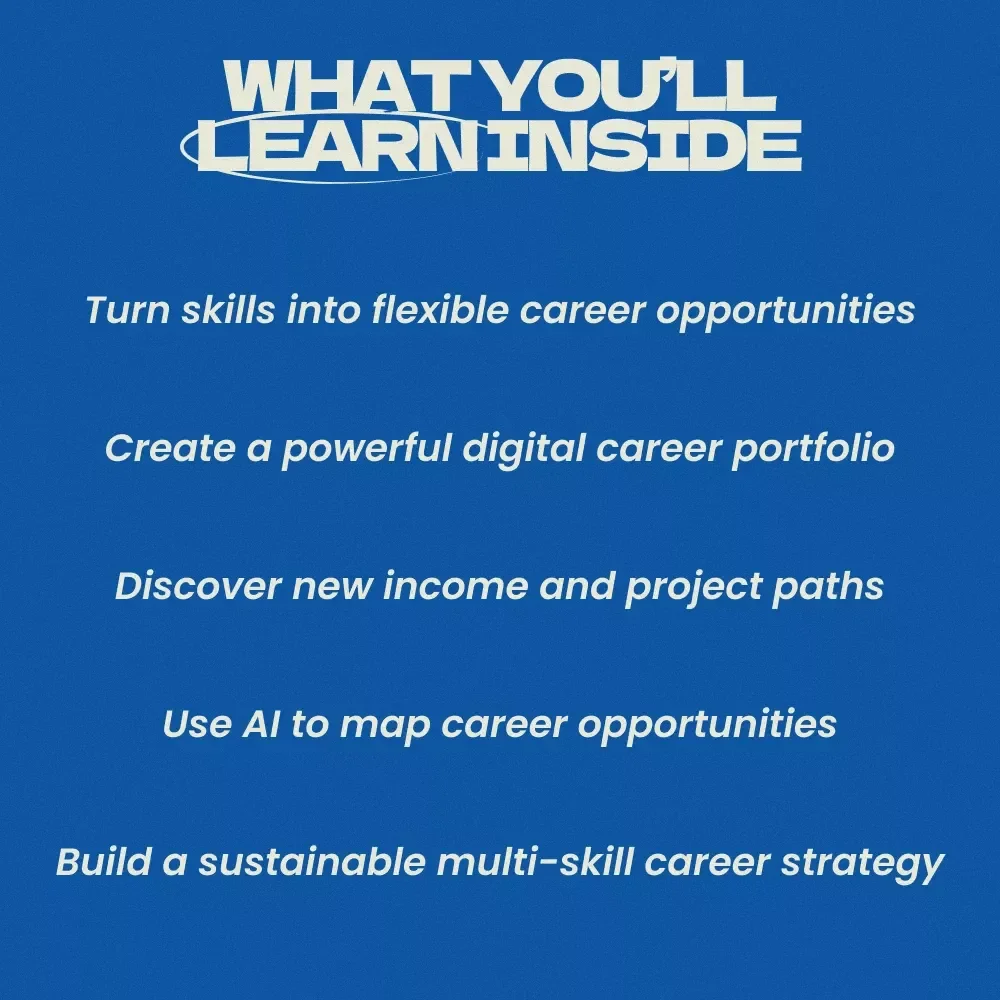 Beyond the Ladder: Craft Your Career Portfolio — A Practical Guide on how to build a career portfolio not a job ladder for Modern Professionals, Creators, and Career Changers