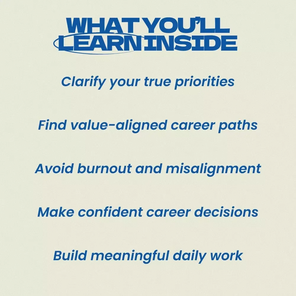 Navigating Work That Matches Your Values: A Practical Guide on How to Align Your Career with Your Values for Purpose, Fulfillment & Meaningful Success