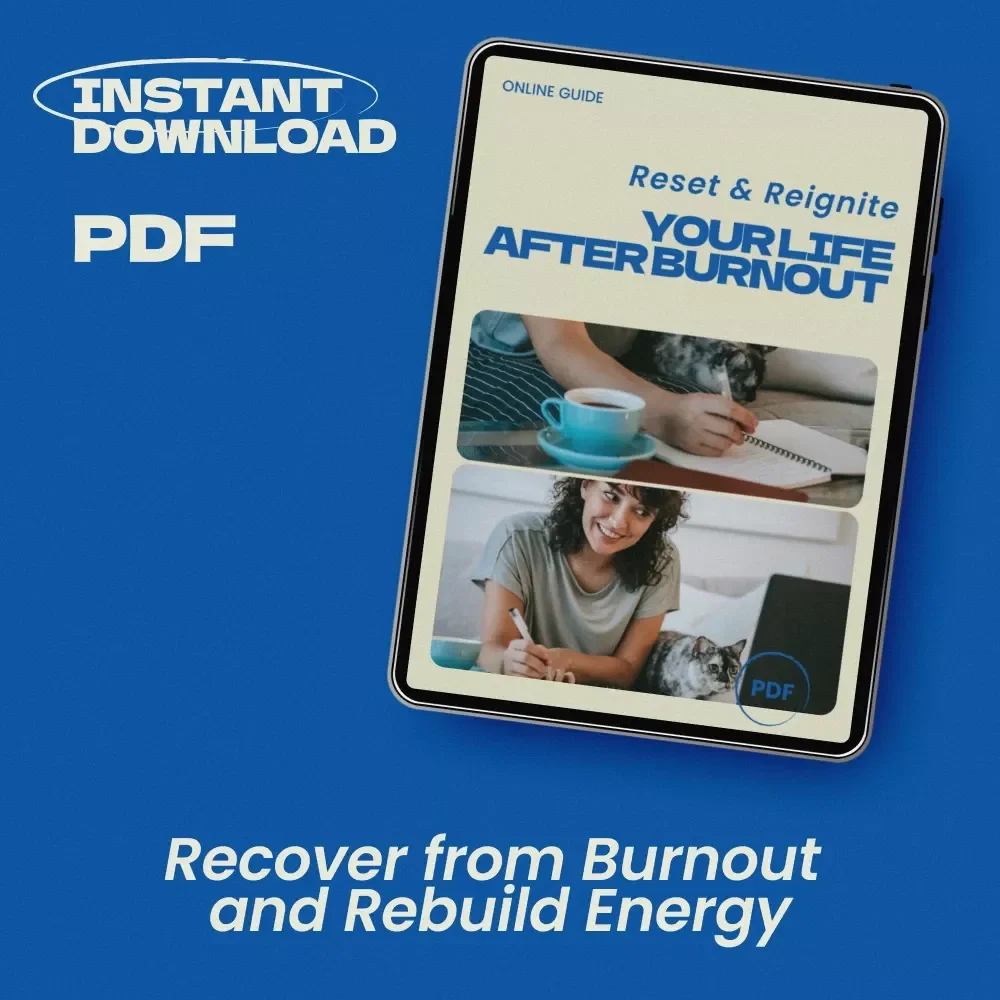 Reset & Reignite: Your Life After Burnout – Powerful Guide for a Complete Life Reset After Burnout, Recovery Workbook, Energy Rebuild Plan & Sustainable Productivity Blueprint