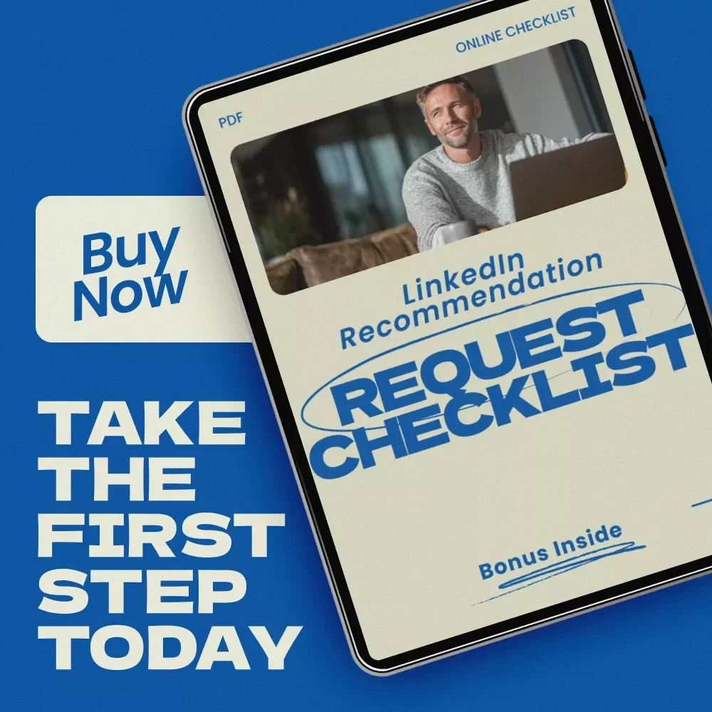LinkedIn Recommendation Request Checklist – Professional Guide on How to Get Recommendations on LinkedIn, Career Branding & Networking Digital Download