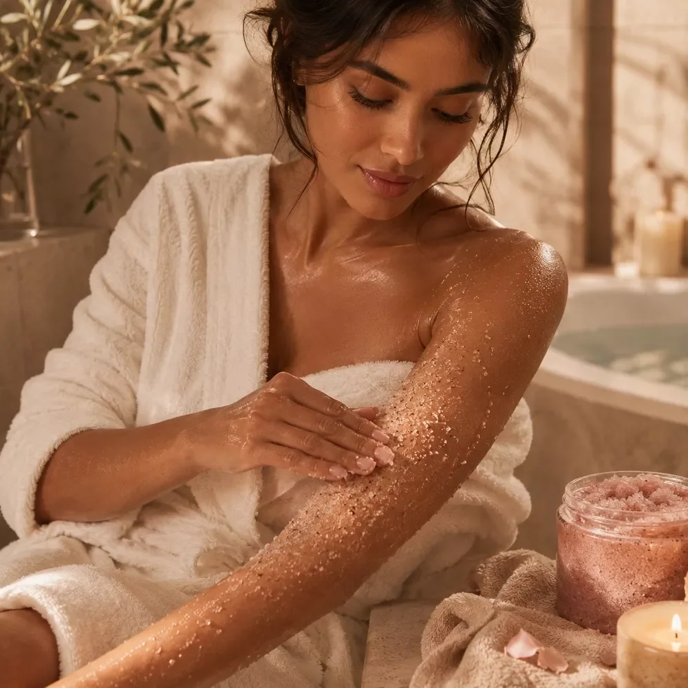 Full-Body Exfoliation Routine Steps