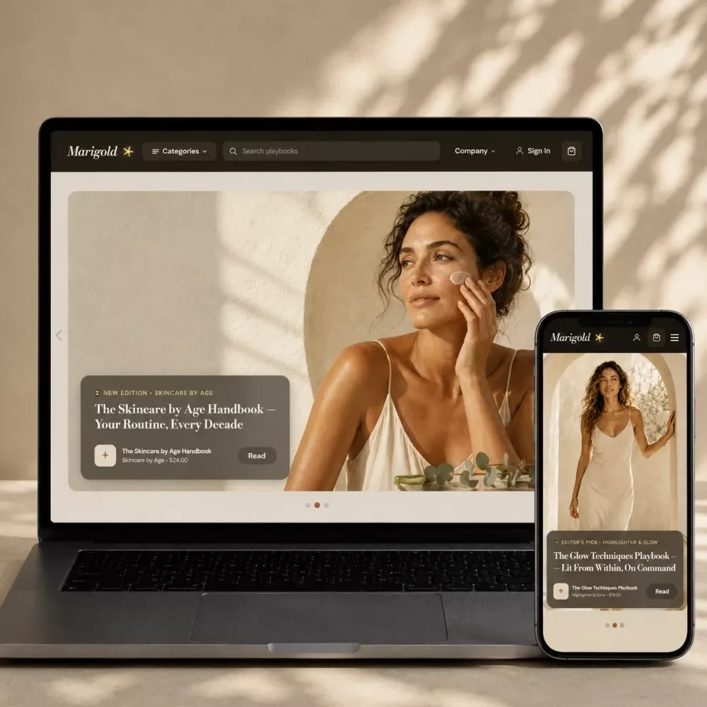 Skincare & Self-Care Rituals Online Business Asset Pack