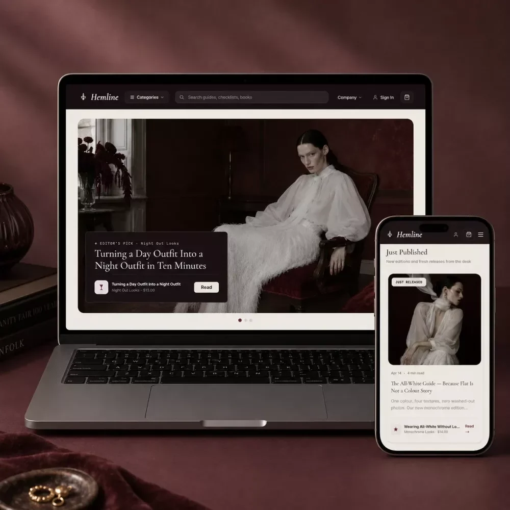 Fashion & Elegance Online Business Asset Pack