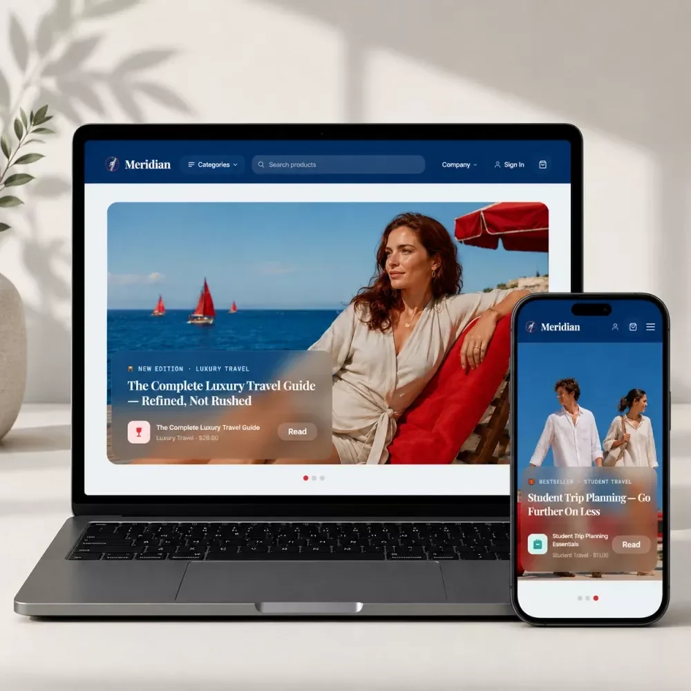 Travel Niche Online Business Asset Pack