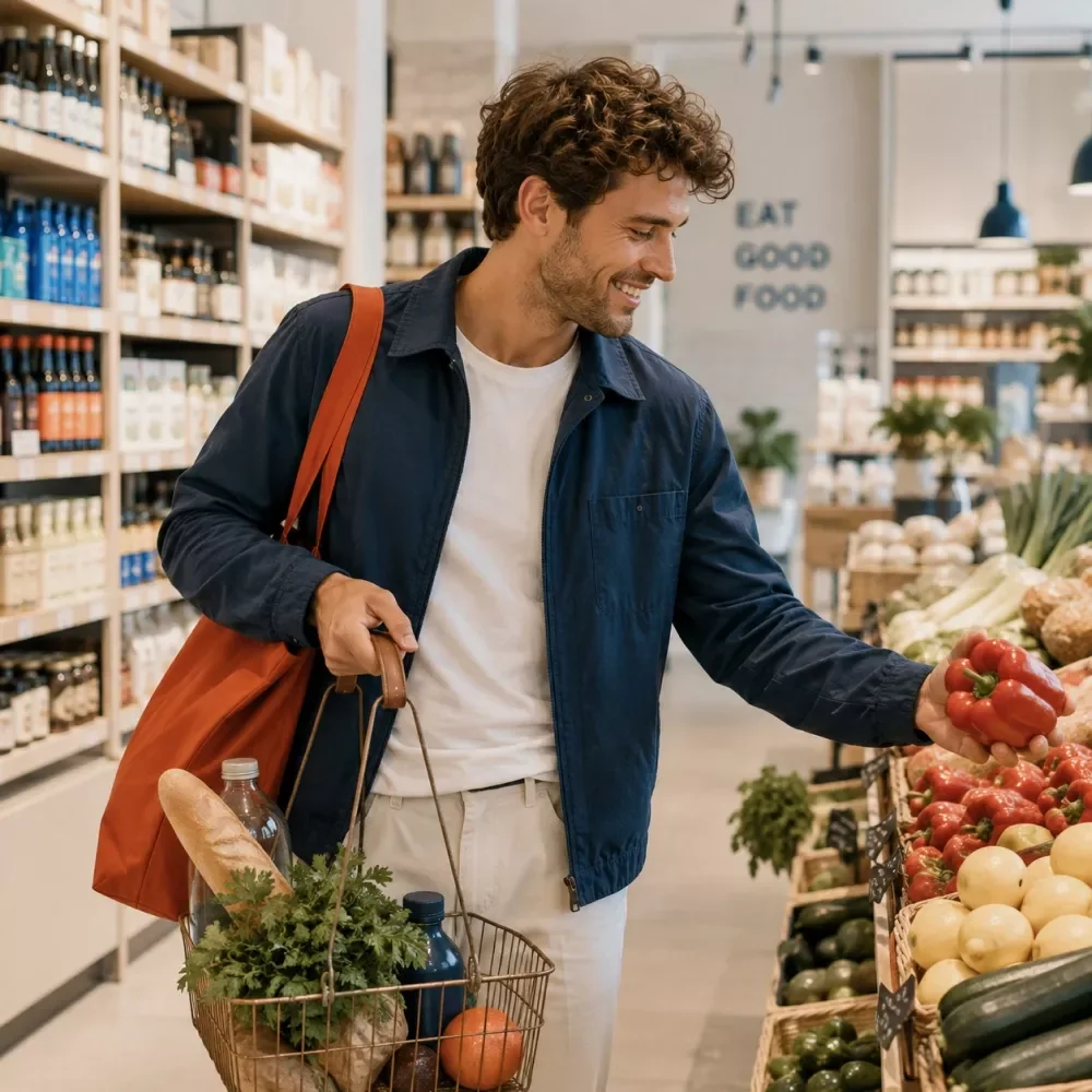 Smart Grocery Shopping Organizer