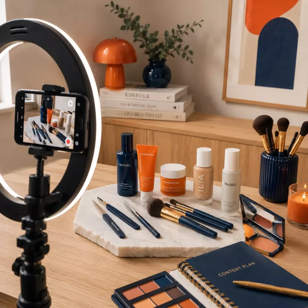 Beauty Content Calendar Builder