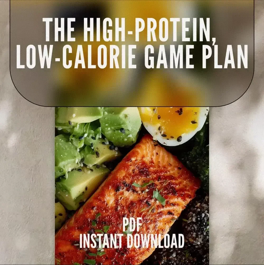 The High-Protein, Low-Calorie Game Plan | Printable Checklist for High Protein Low Calorie Foods, Meal Planning, and Smart Grocery Swaps — video