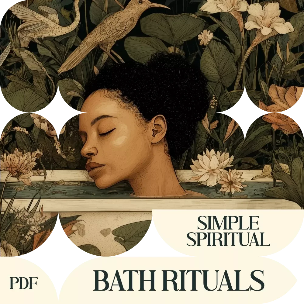 Simple Spiritual Bath Checklist – Spiritual Bath Ritual Ideas at Home, Self Care Ritual Guide, Energy Cleansing Bath Routine, Printable Wellness Checklist — video