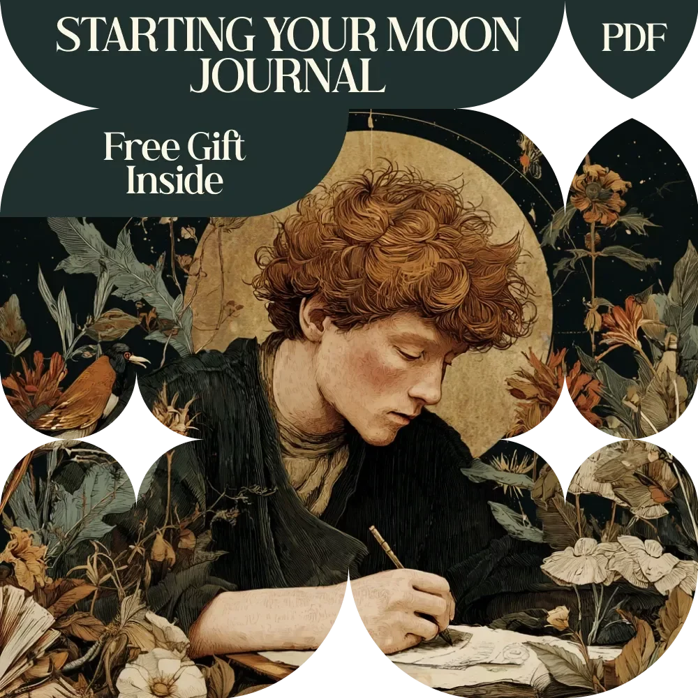 Starting Your Moon Journal Checklist | Moon Journal Ideas for Beginners | Lunar Reflection, Manifestation & Mindfulness Guide — video