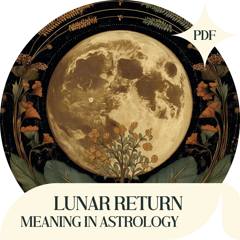 Lunar Return Magic: Your Astrology Checklist for Self-Discovery | lunar return meaning in astrology chart Guide | Monthly Moon Cycle Astrology Planner & Self-Reflection Worksheet — video