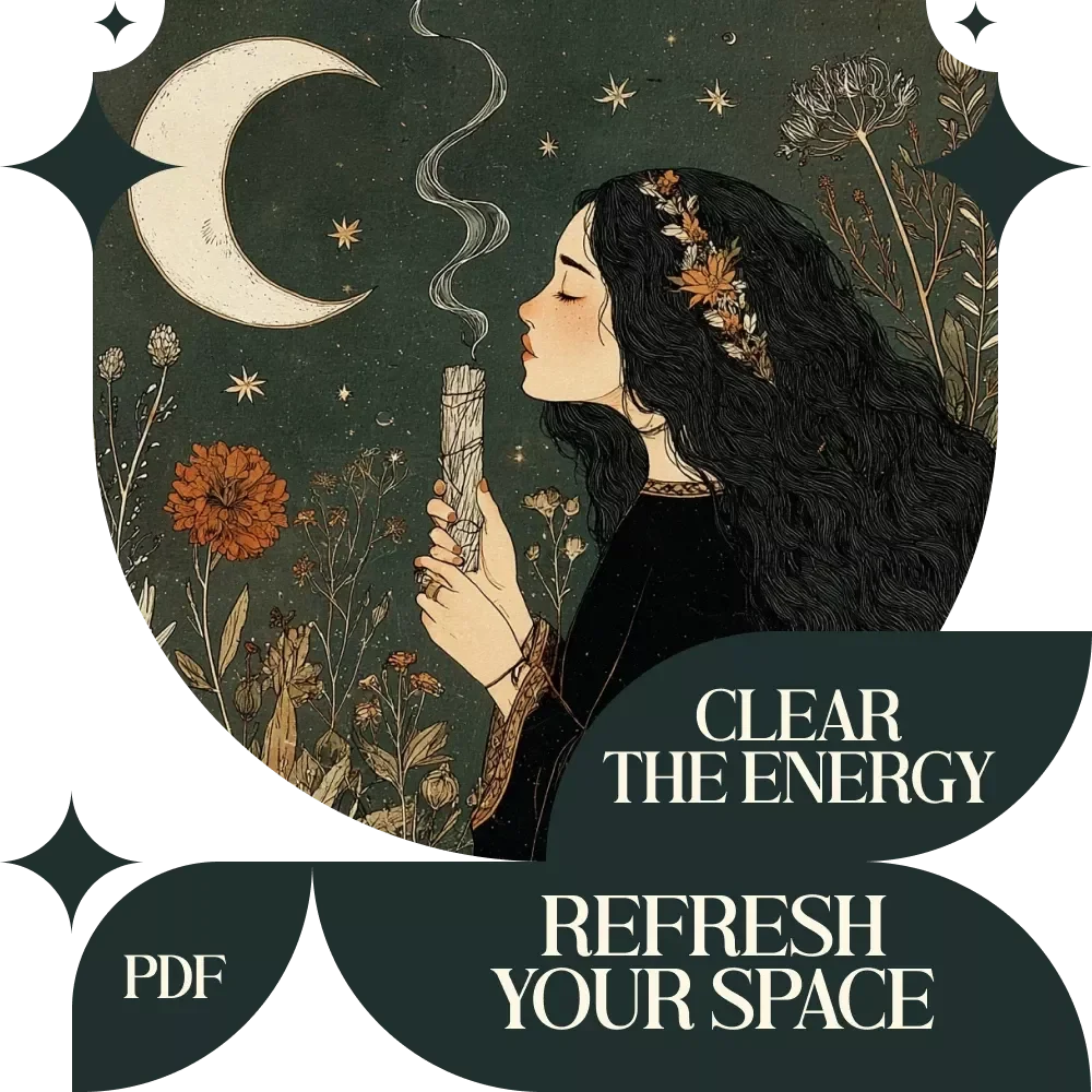 Clear the Energy Refresh Your Space Checklist – Energy Cleansing with Incense or Sage, Spiritual Home Reset, Printable Ritual Guide, Mindful Living Tool — video