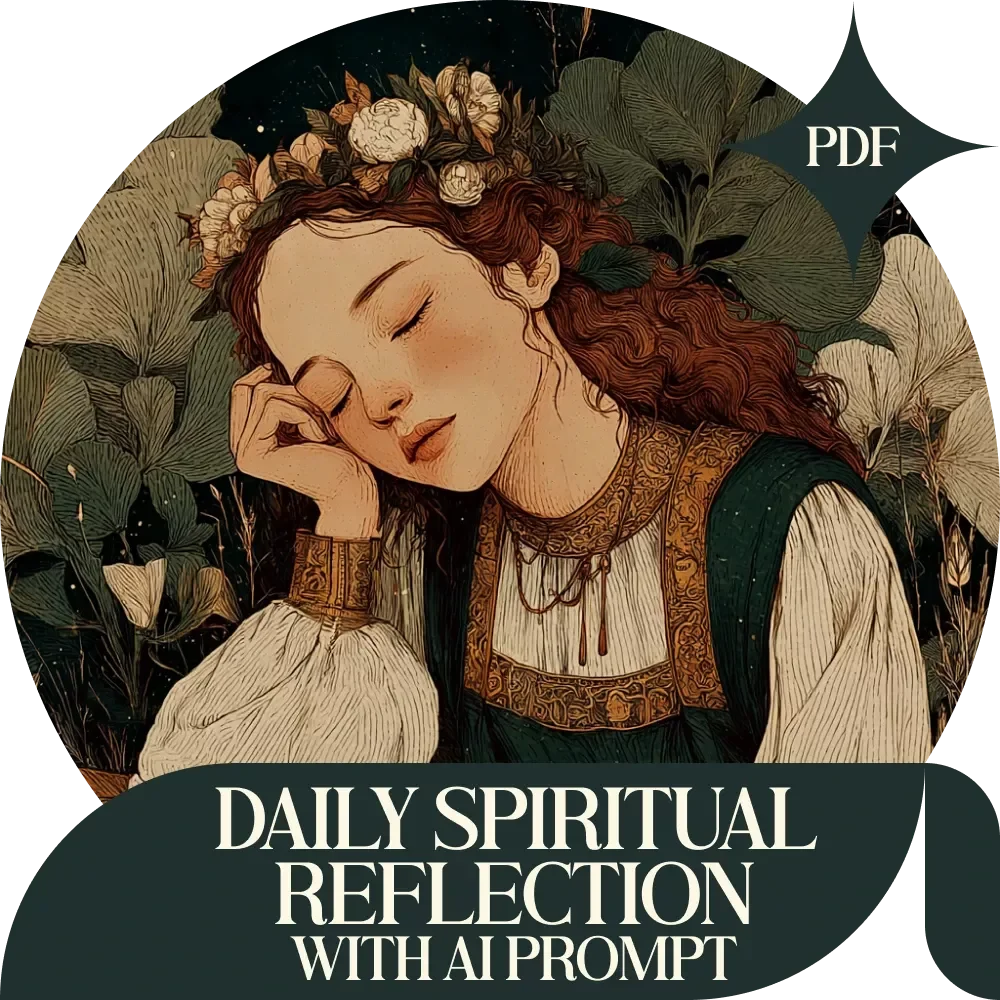 Daily Spiritual Reflection With AI Prompt Checklist | ai prompts for daily spiritual reflection Routine | Mindfulness, Gratitude & Self Growth Digital Download — video