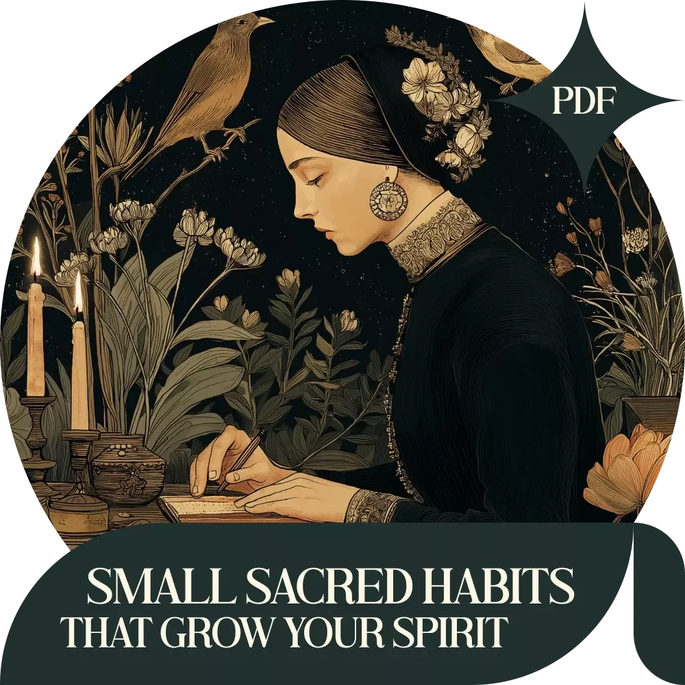 Small Sacred Habits That Grow Your Spirit: Checklist for a Spiritual Routine for Personal Growth, Mindful Daily Practice, Self-Reflection Digital Download — video