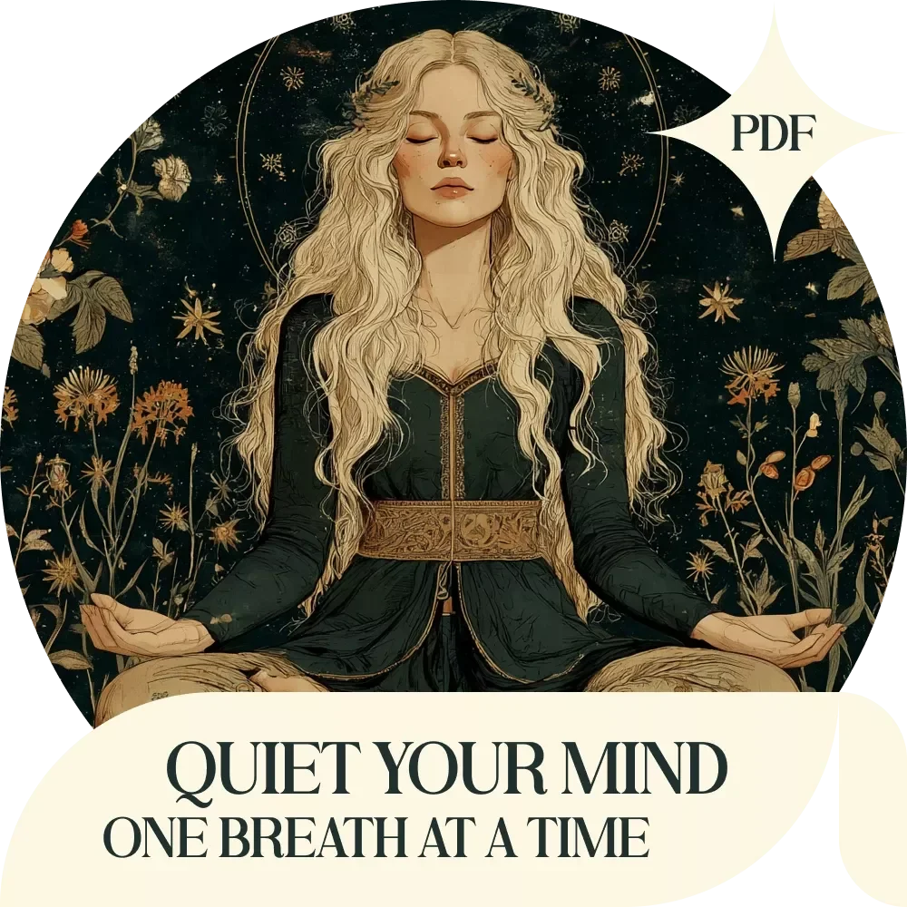 Quiet Your Mind One Breath at a Time: simple meditation routine for beginners eBook, Etsy Digital Download Mindfulness Guide for Calm, Focus, and Daily Stress Relief — video