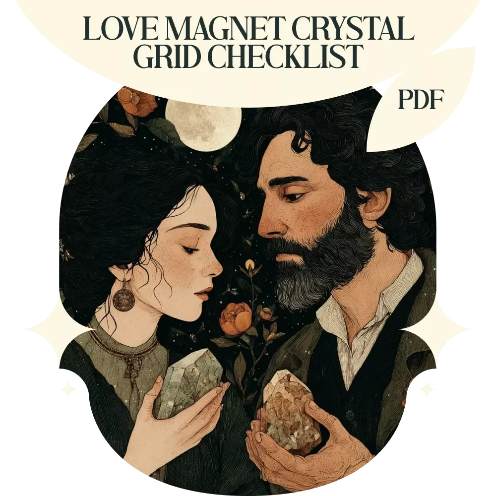 Love Magnet Crystal Grid Checklist: Attract Love Energy with Crystal Grids — video