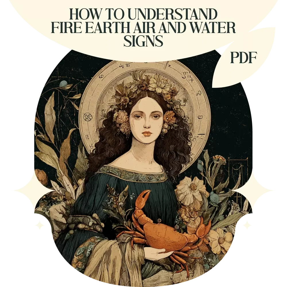 How to Understand Fire Earth Air and Water Signs - A Comprehensive eBook Guide to Elemental Signs — video