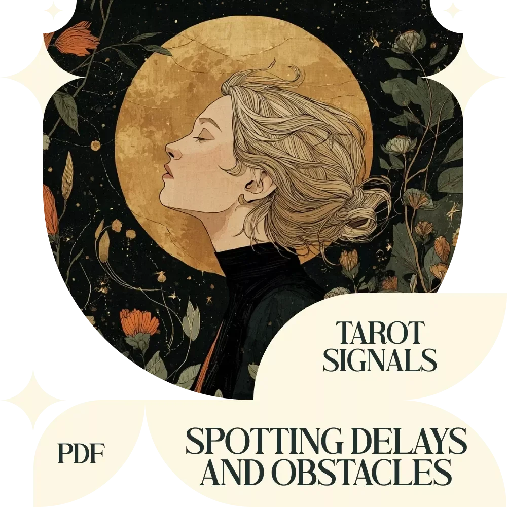 Tarot Signals: Spotting Delays and Obstacles – Printable Checklist for Tarot Cards That Show Delays or Obstacles, Tarot Reading Guide for Interpreting Blocks & Stagnation — video