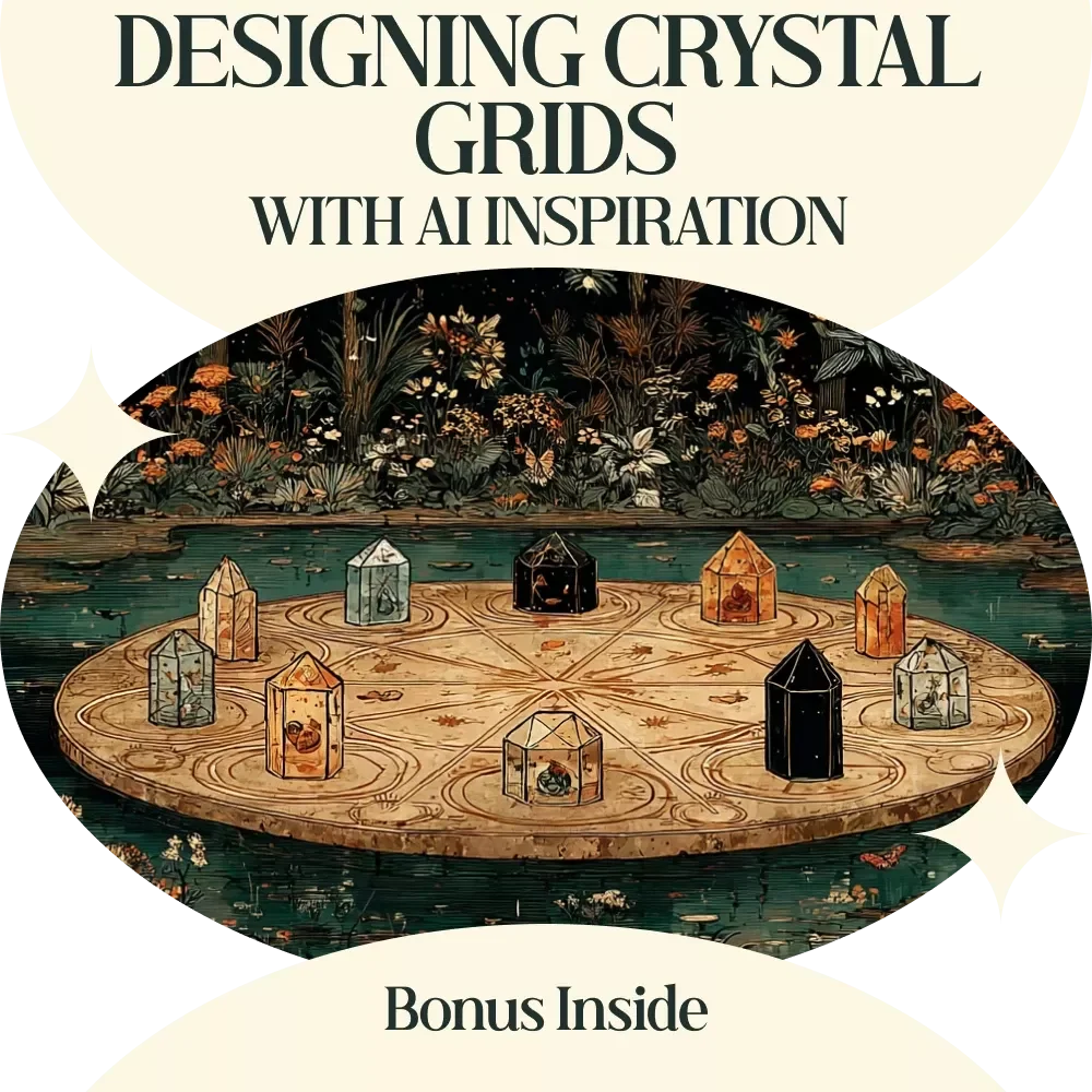 Designing Powerful Crystal Grids with AI Inspiration – Crystal Grid Planning Checklist with AI Prompts for Crystal Grid Ideas, Sacred Geometry Layouts, Crystal Combination Guide, Spiritual Grid Design Tool — video