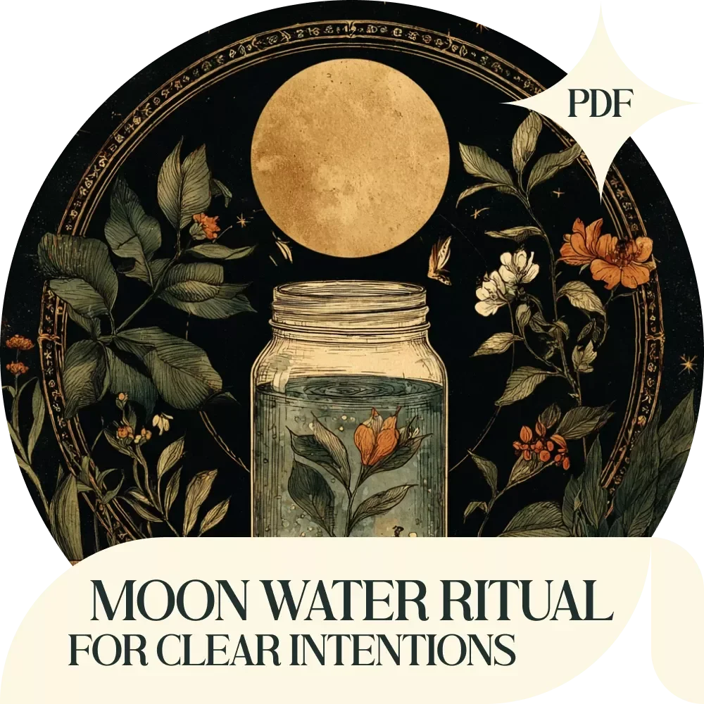 Moon Water Ritual for Clear Intentions – Moon Water Ritual Step by Step Guide, Lunar Manifestation Practice, Spiritual Self-Care Ritual eBook, Beginner Friendly Moon Ritual Download — video
