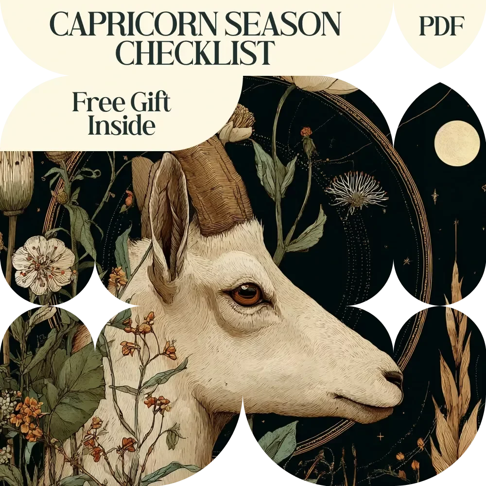 Capricorn Season Goals & Discipline Checklist – Goal Planning Guide Inspired by capricorn season meaning for goals and discipline, Productivity & Self-Discipline Digital Download — video