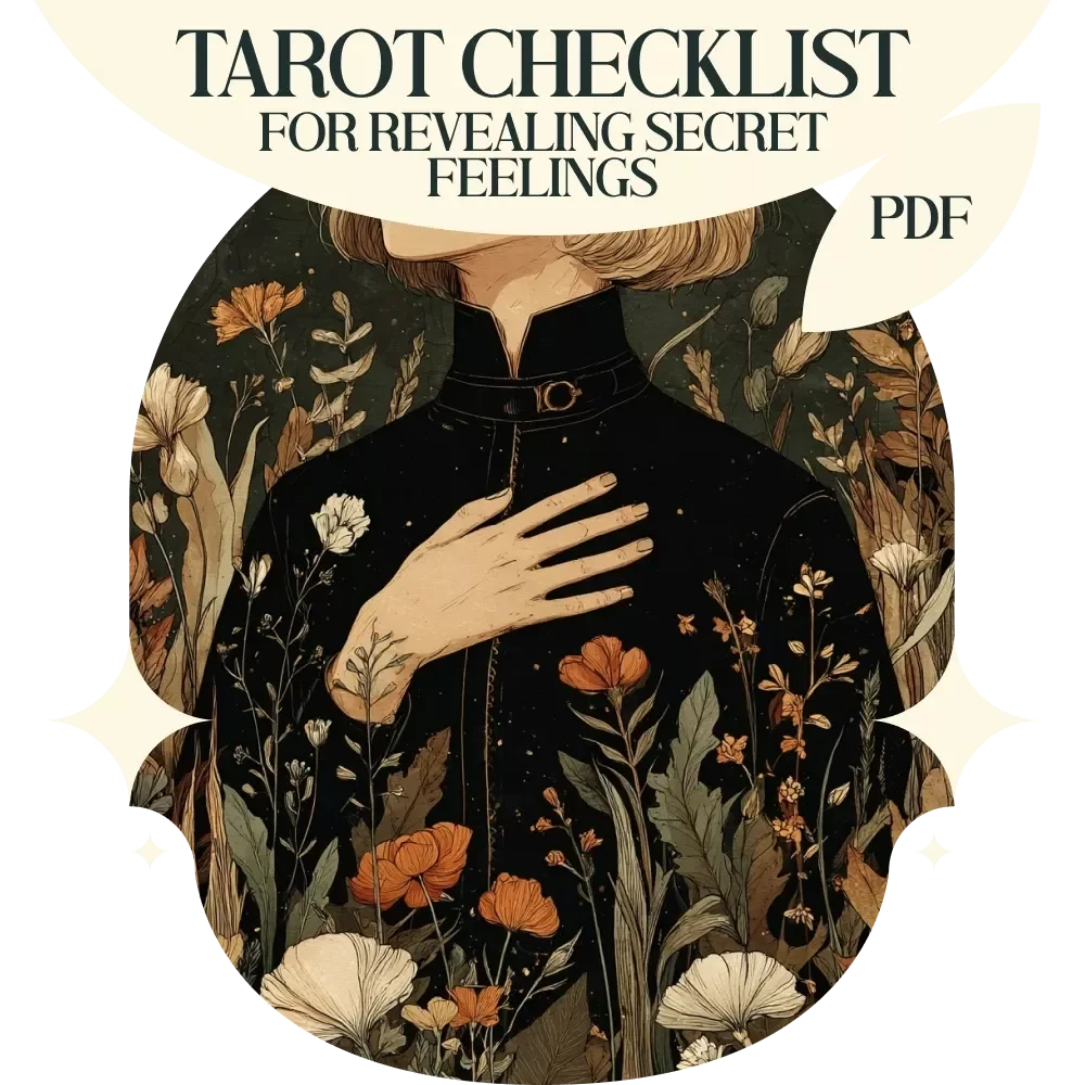 Tarot Checklist for Revealing Secret Feelings – Printable Guide for Reading Tarot Cards That Show Secret Feelings, Intuitive Tarot Reading Tool — video