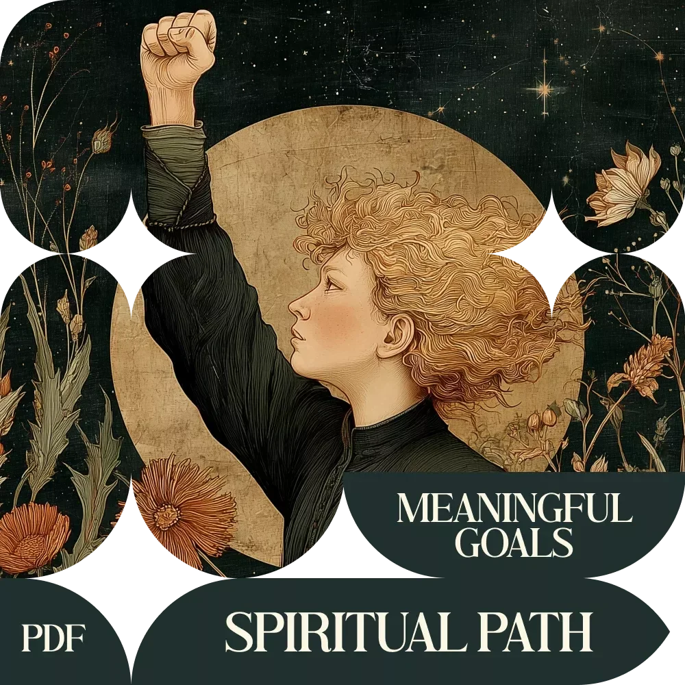 The Spiritual Path to Meaningful Goals – Digital eBook for Spiritual Routine for Goal Setting — video