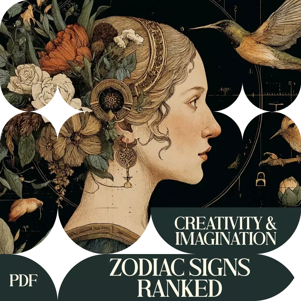 Zodiac Signs Ranked by Creativity & Imagination Checklist – Discover Your Creative Astrology Ranking, Fun Zodiac Personality Guide, Astrology Creativity List — video