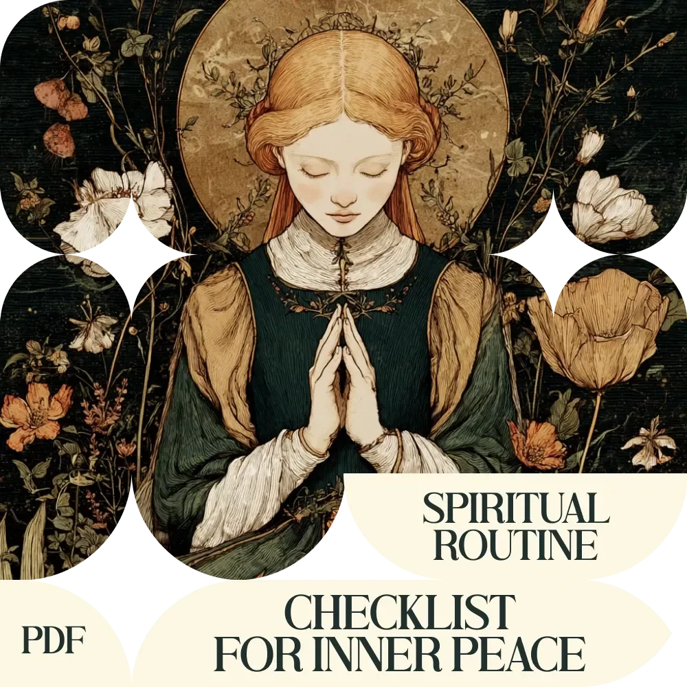 Spiritual Routine Checklist for Inner Peace, Daily Mindfulness & Wellness Digital Download, Etsy Spiritual Routine for Inner Peace Printable Checklist — video