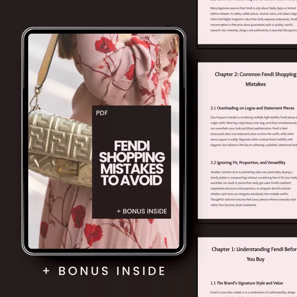 Fendi Shopping Mistakes to Avoid – Expert Guide to Smarter Luxury Buys — video