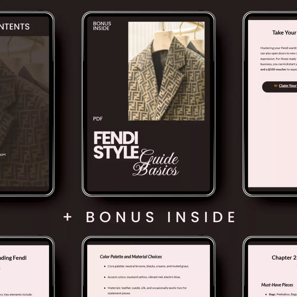Fendi Style Guide Basics: Build Your Perfect Wardrobe with Confidence — video